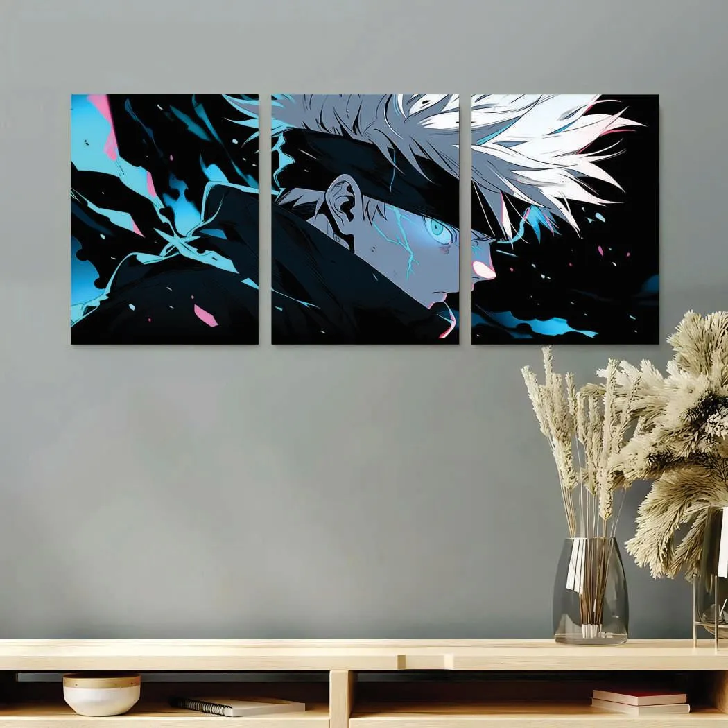 Avengers Wall Art Set 3 Pcs Multicolor 8x11 MDF