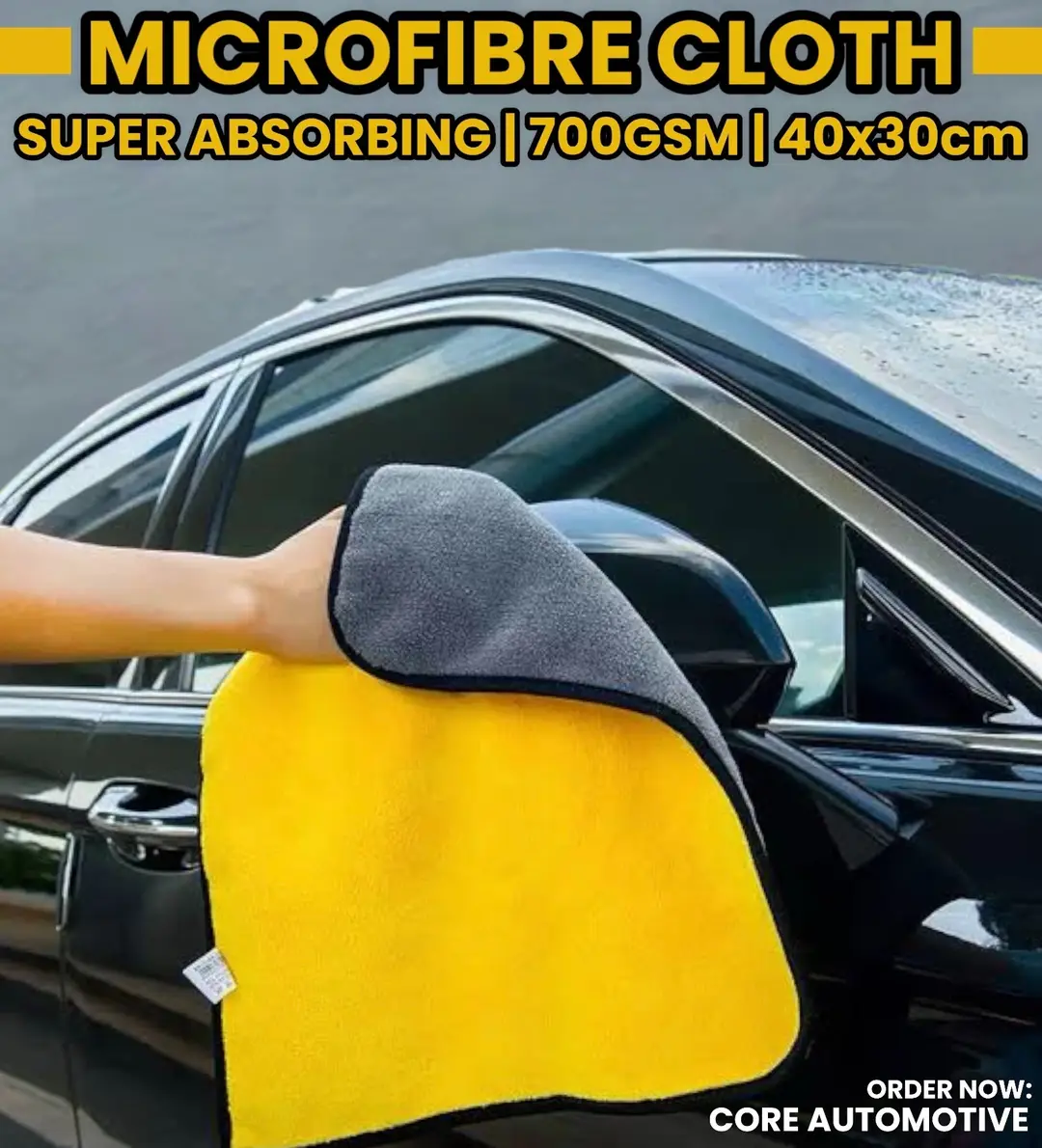 1 Pc Durability Microfiber Car Towel