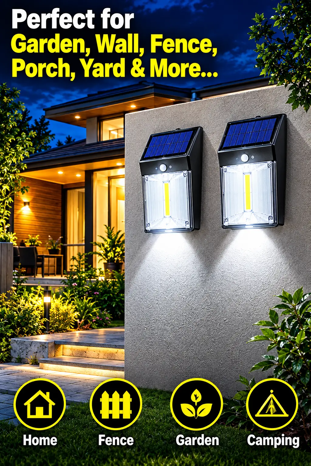 CL-228 Solar LED Light with Motion Sensor/ Solar