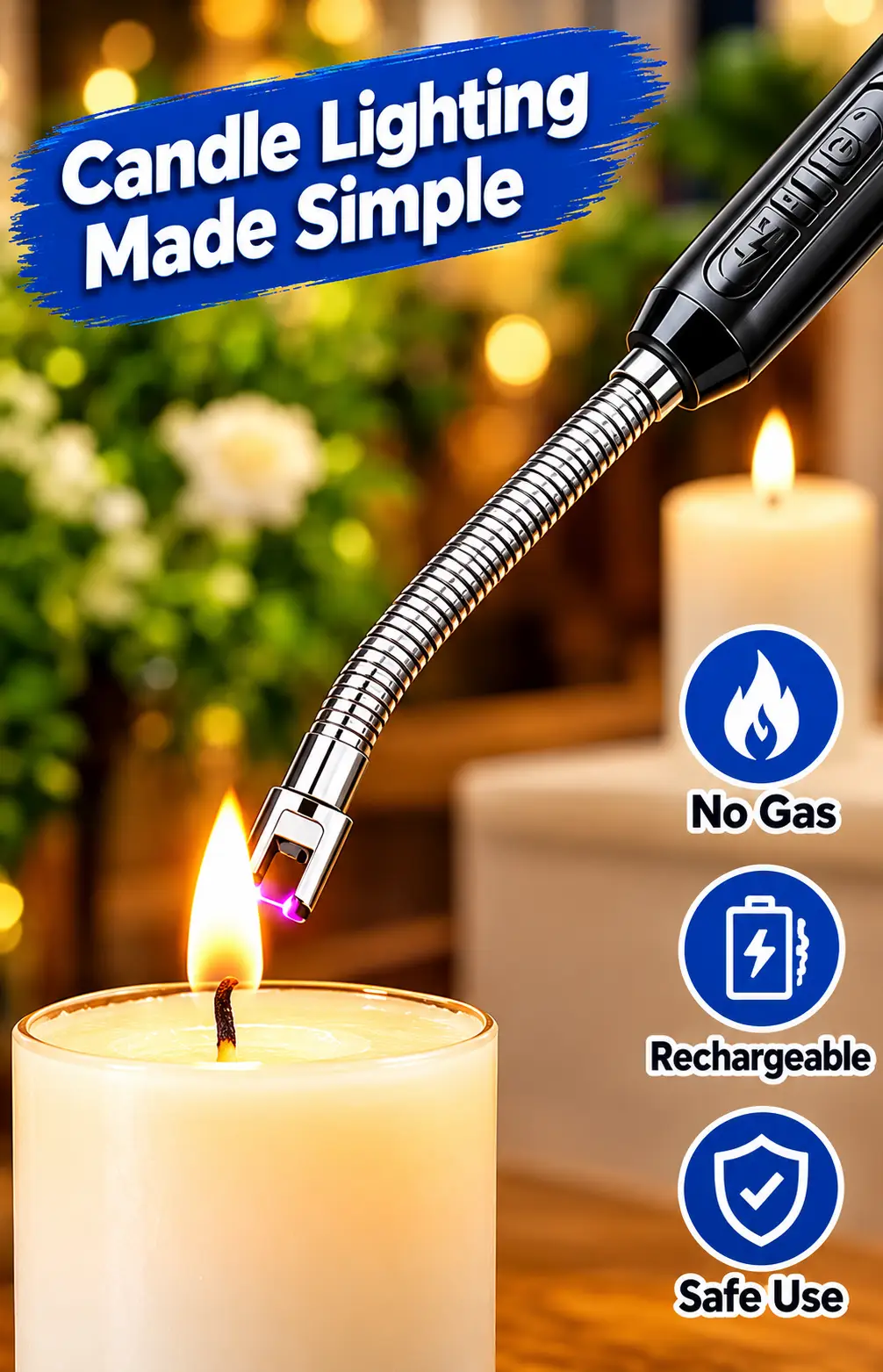 Portable & Rechargeable Electric Lighter