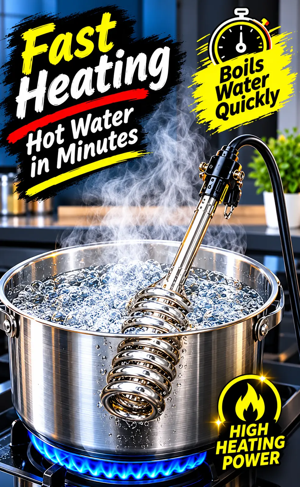 AK GOLD Electric Water Heating Rod
