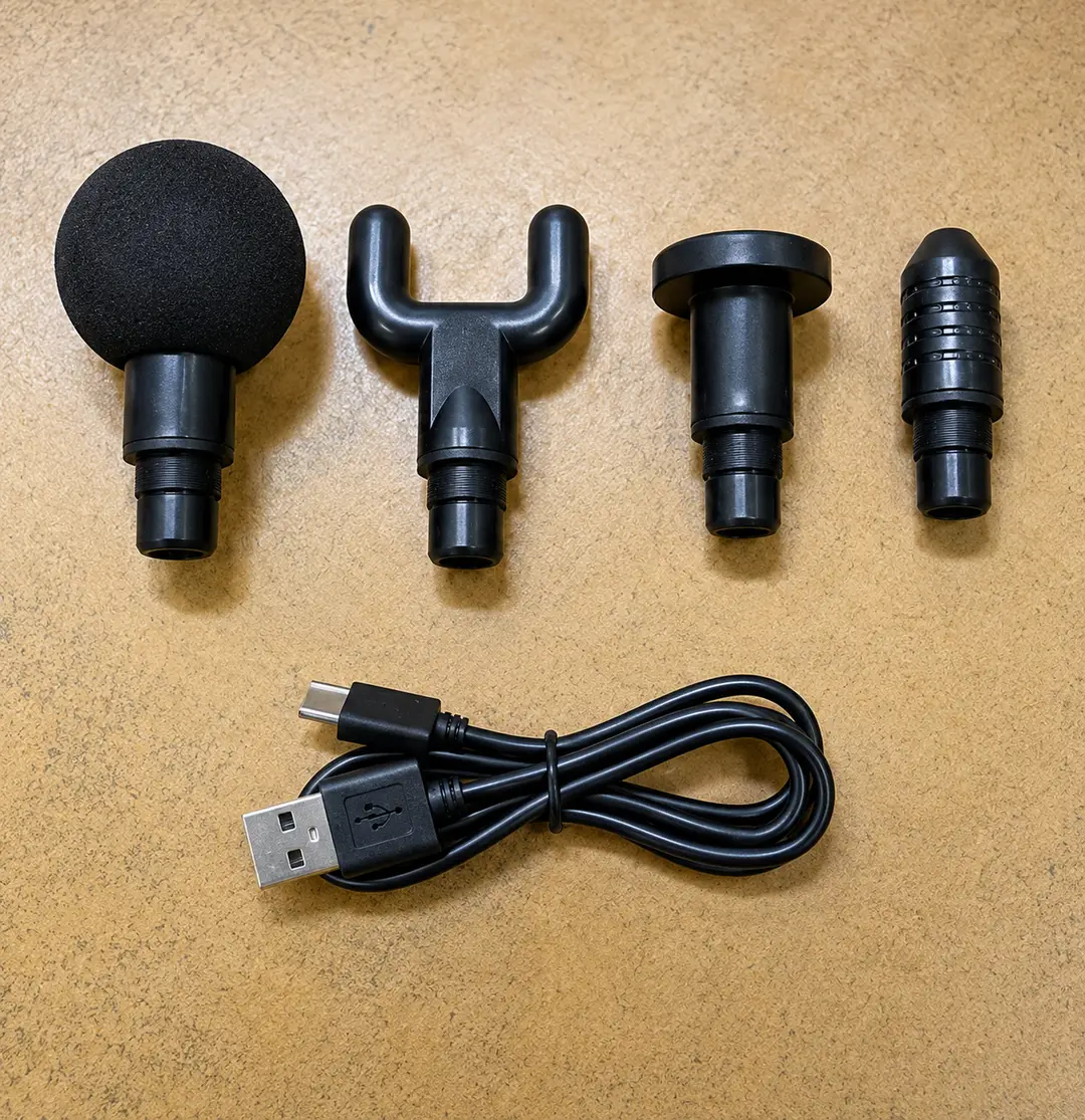 KH-740 Fascia Gun Portable Deep Tissue Massage Gun | Rechargeable Muscle Massager with Multiple Speed Levels