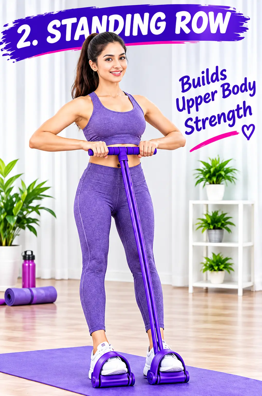 Tummy Trimmer Double Spring Abdominal Exercise Machine