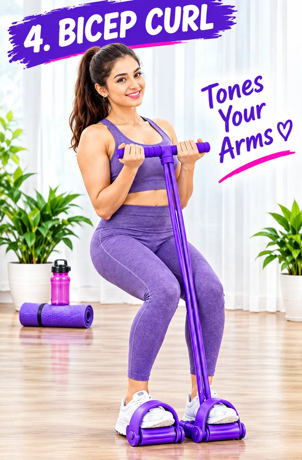 Tummy Trimmer Double Spring Abdominal Exercise Machine