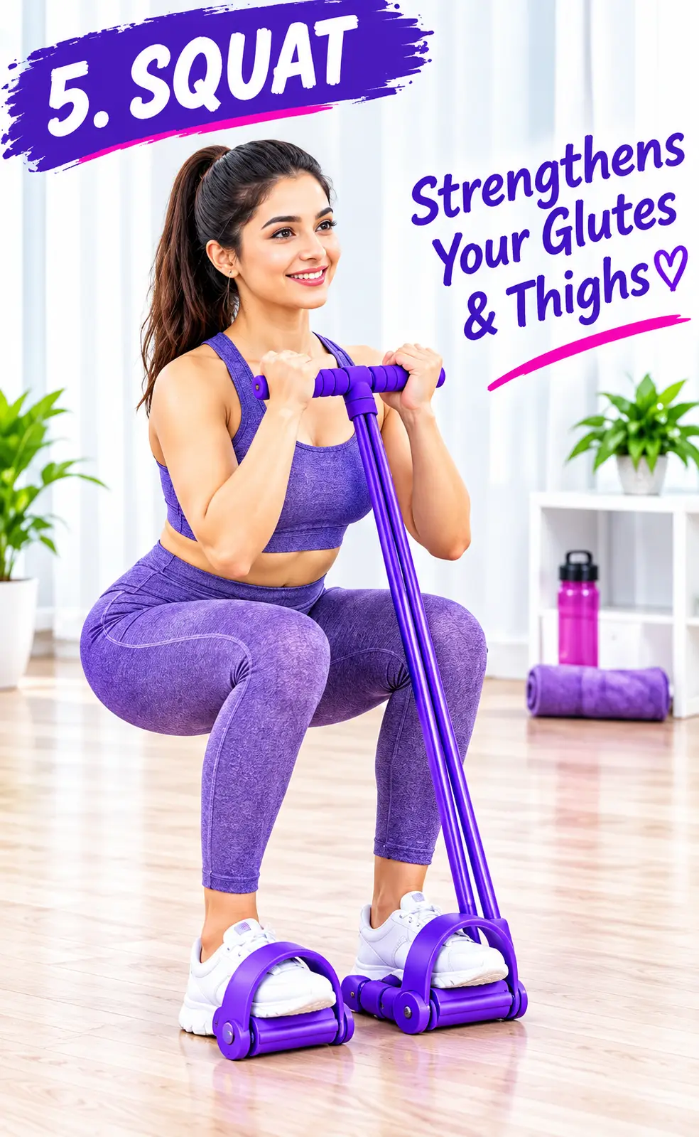 Tummy Trimmer Double Spring Abdominal Exercise Machine