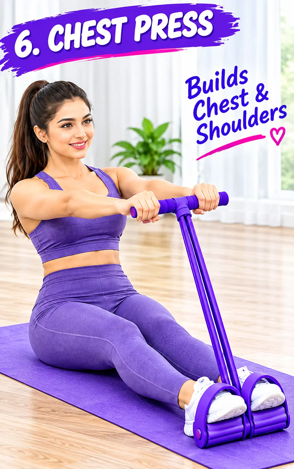 Tummy Trimmer Double Spring Abdominal Exercise Machine