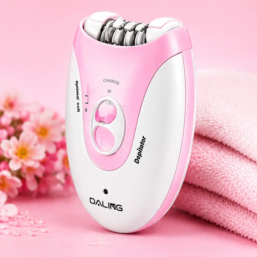 DALING DL-6032 Lady Epilator – USB Rechargeable Electric Hair Removal Device