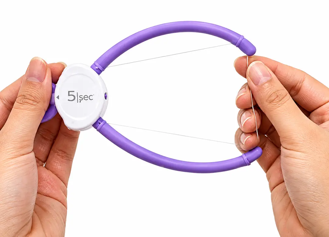 Slipne Face & Body Hair Threading System – Manual Hair Removal Threader for Face, Eyebrows, Upper Lip & Body
