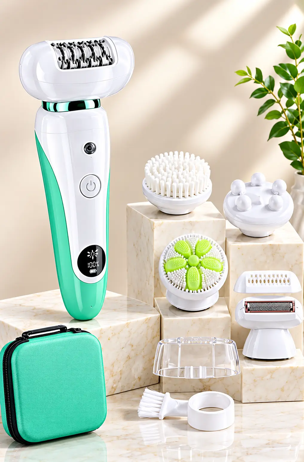 3-in-1 Electric Epilator & Beauty Care Kit for Women