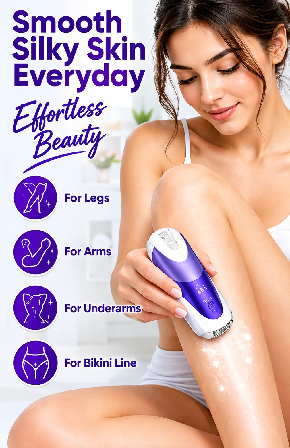 CoralsTechnologiesSmooth7-in-1 Epilator  Ladies Care System