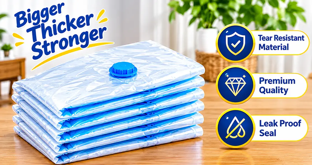 Vacuum Storage Bags with Hand Pump image 5