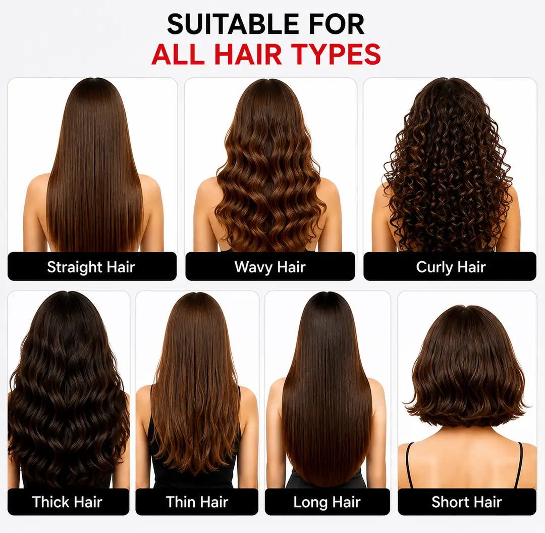 Geemy GM-2988 Professional 3 Barrel Hair Curling Iron Hair Waver | Fast Heating | Ceramic Coating | Salon Styling Tool