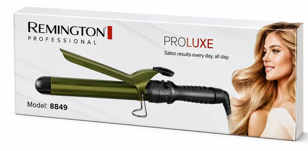 Professional Hair Curler R-999 - ProLuxe Styling Curling Iron for Beautiful Salon-Style Curls & Waves