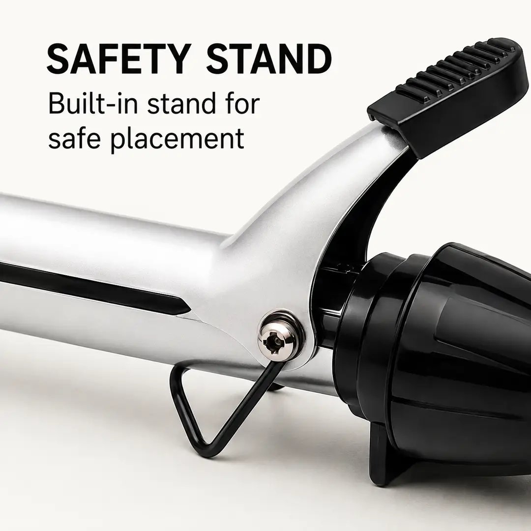 Professional Instant Heat Curling Tong – Hair Styling Curler | 19mm
