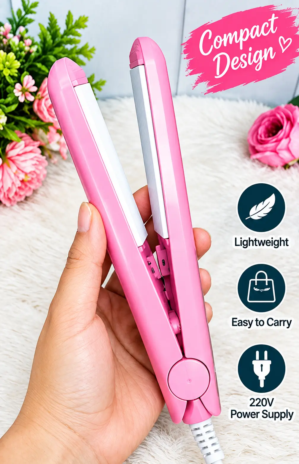 Hair Straightner  | Portable Hair Straightener for Women