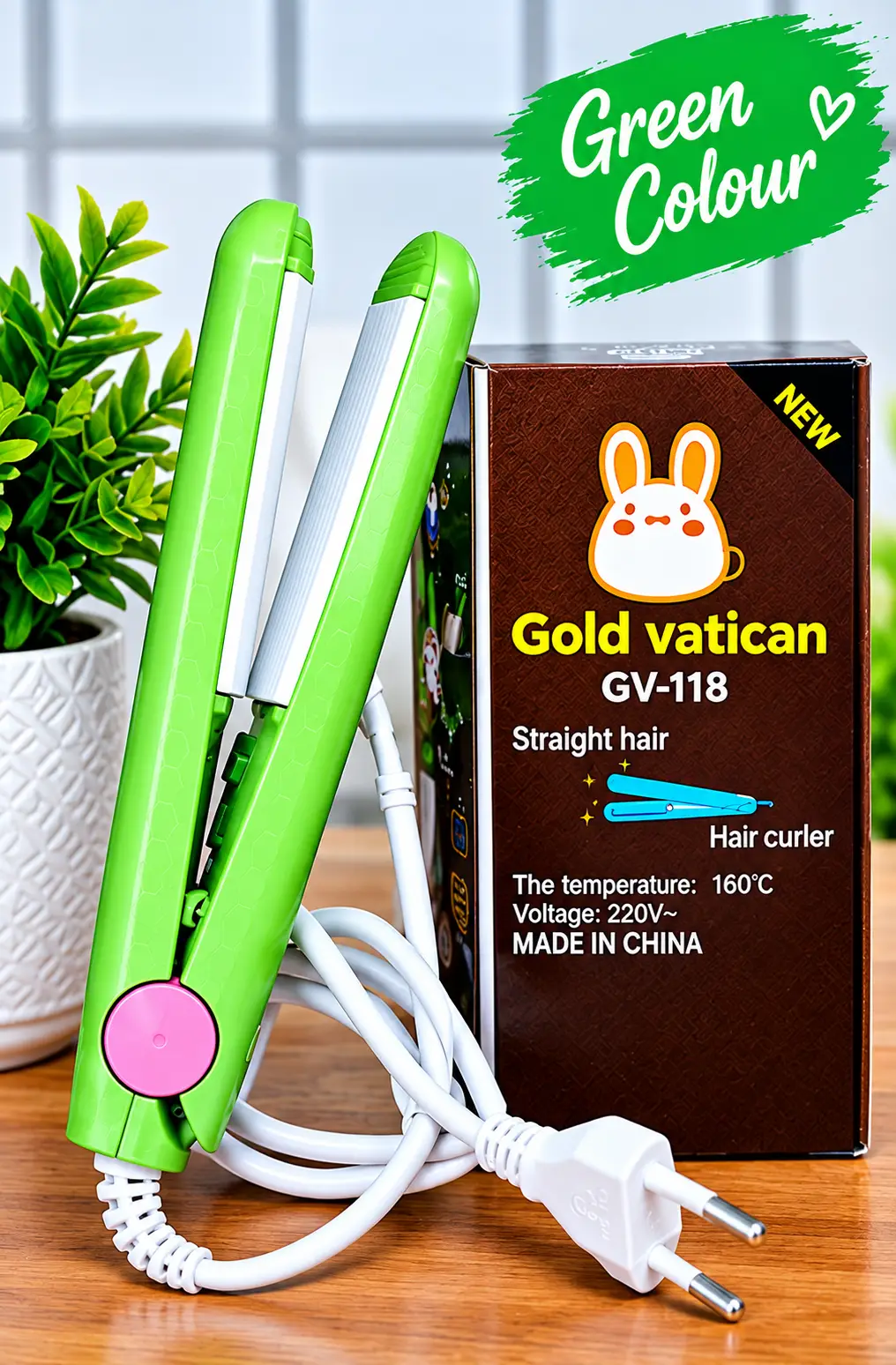 Hair Straightner  | Portable Hair Straightener for Women