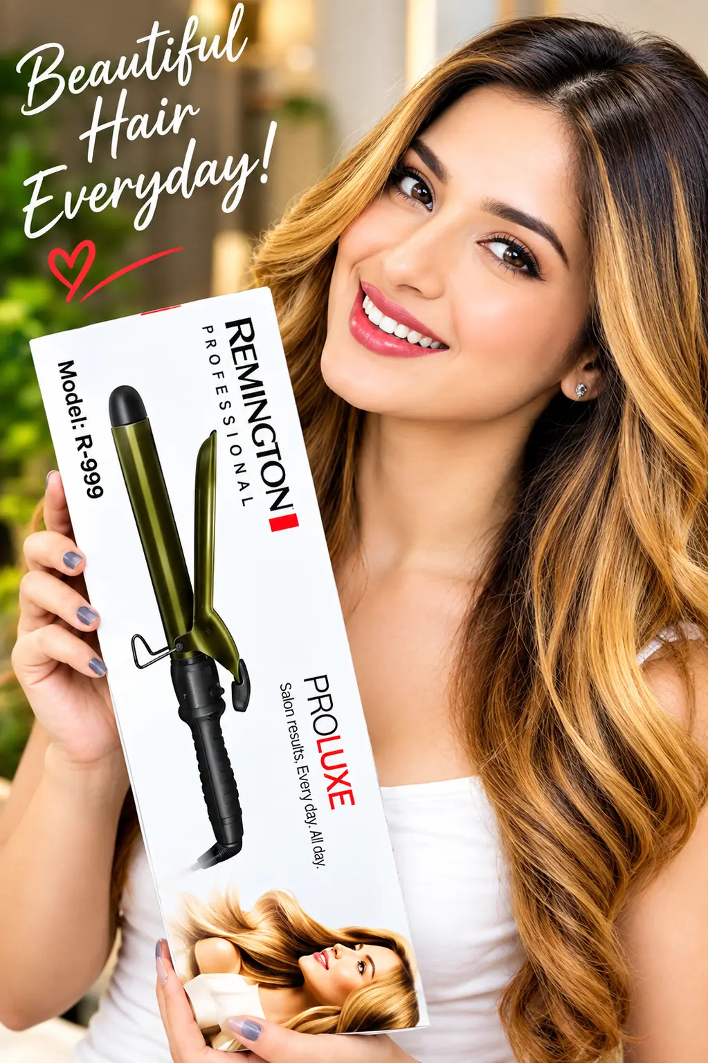 Remington ProLuxe R-999 Professional Hair Curling Iron