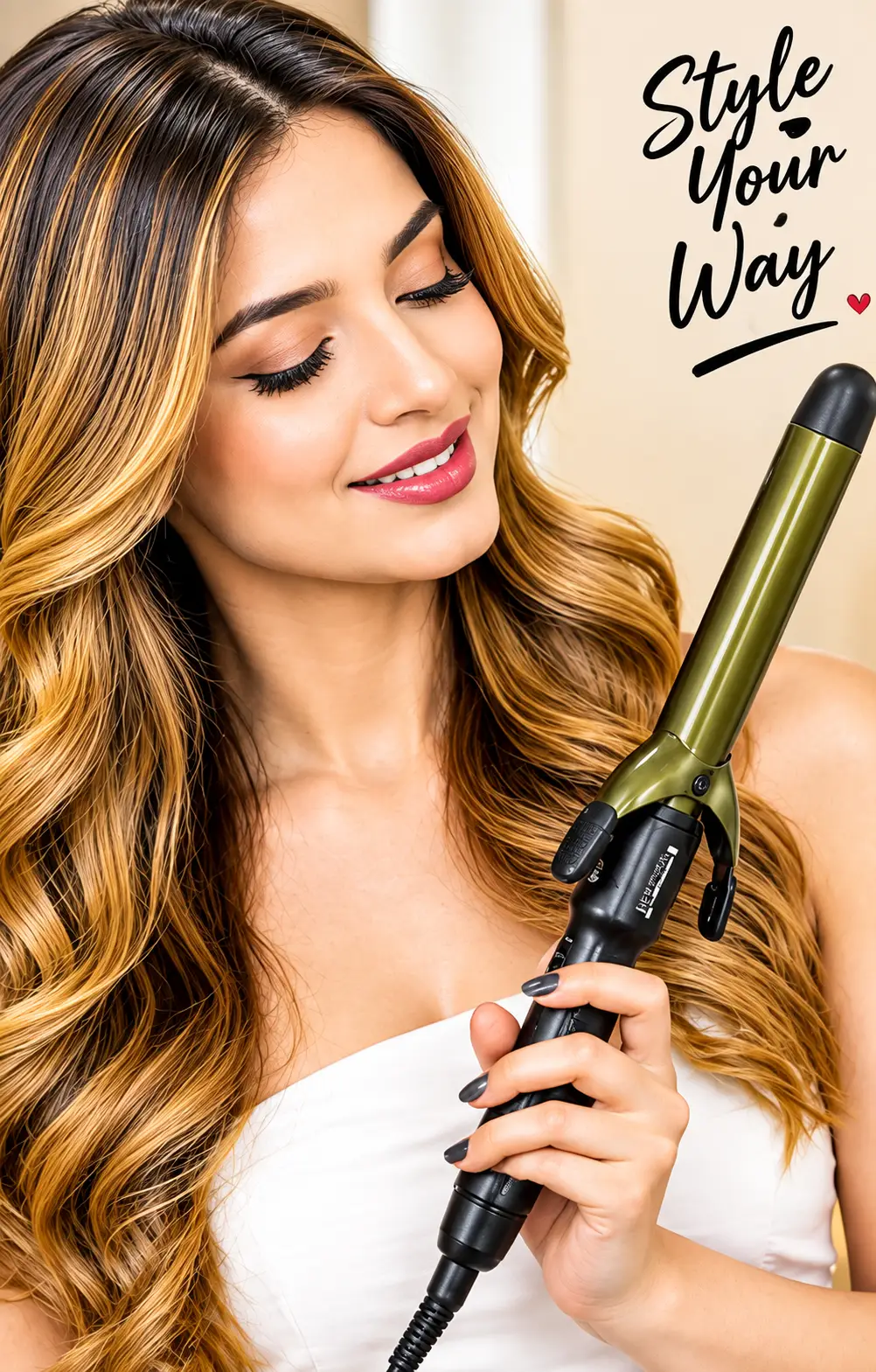 Remington ProLuxe R-999 Professional Hair Curling Iron