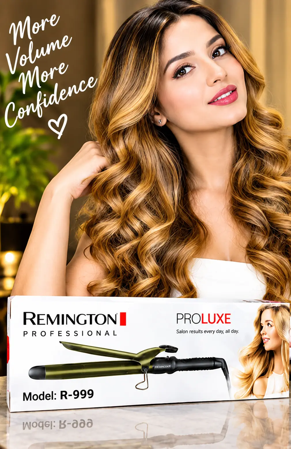 Remington ProLuxe R-999 Professional Hair Curling Iron