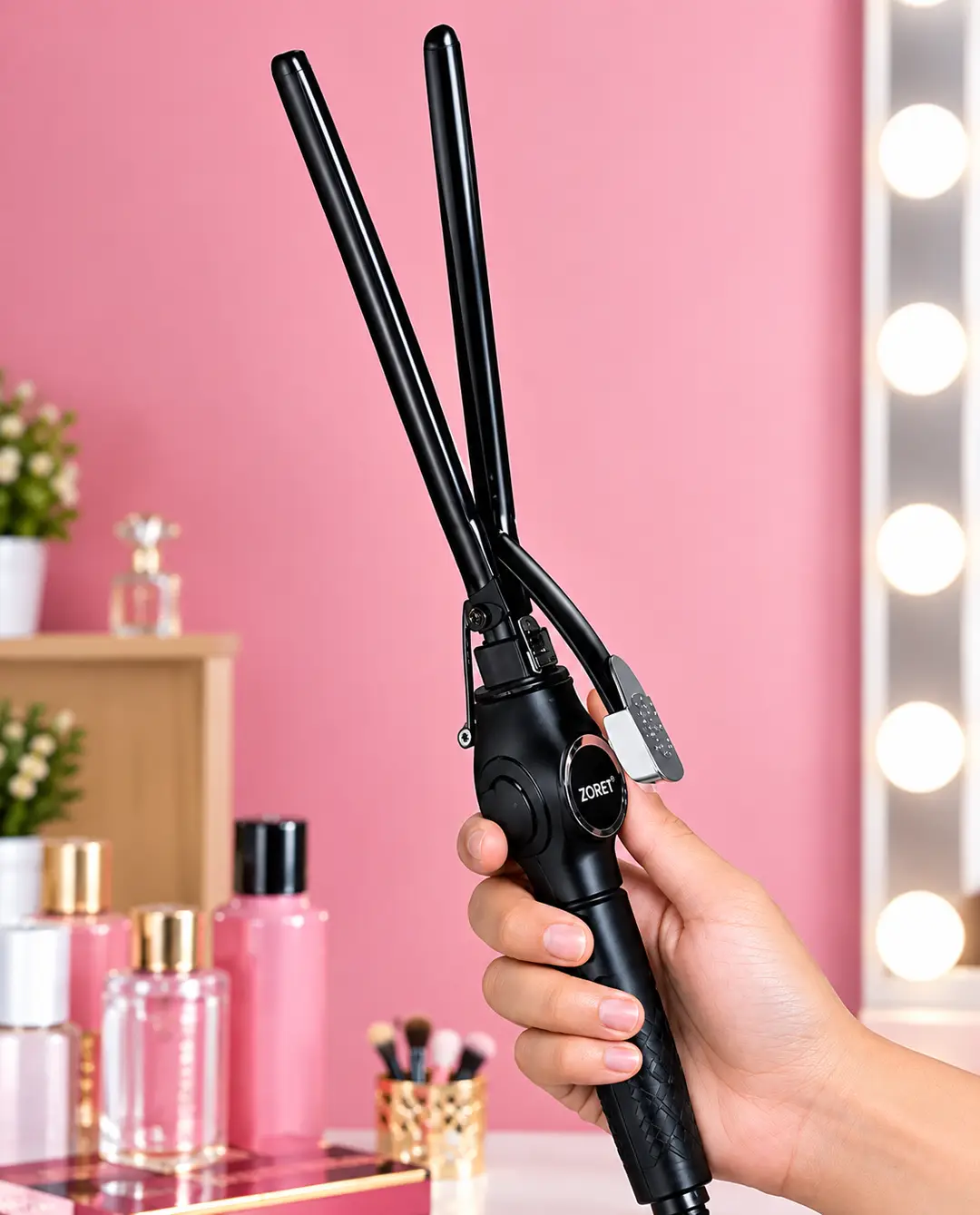 RE-5033 Naturally Curly Hair Curling Wand