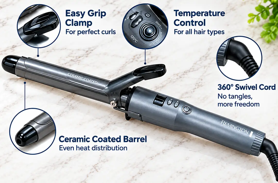 Remington Hair Curling Iron Model 1309S