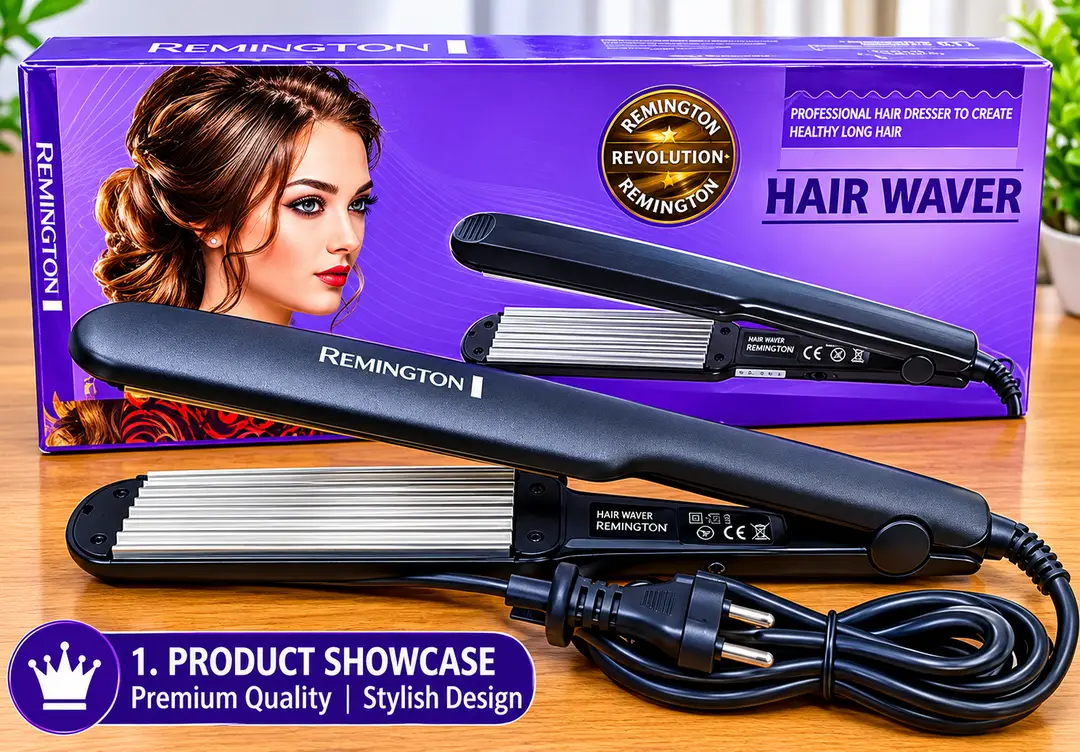 Remington Hair Crimper & Hair Waver for Women