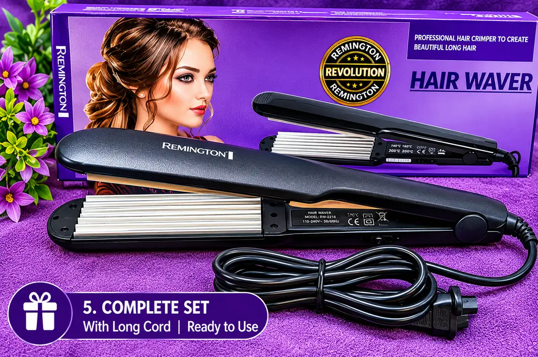 Remington Hair Crimper & Hair Waver for Women