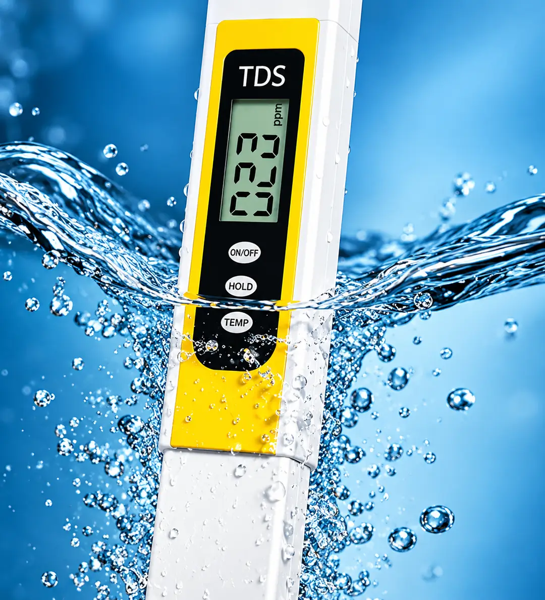 Digital TDS Meter Water Quality Tester | High Accuracy TDS & Temperature Tester | Portable Water Purity Testing Meter