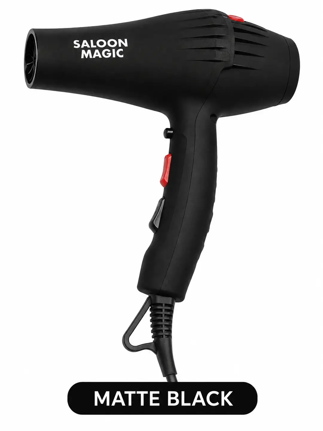 Saloon Magic Professional Hair Dryer | Extreme Performance Salon Hair Dryer with 2 Styling Nozzles