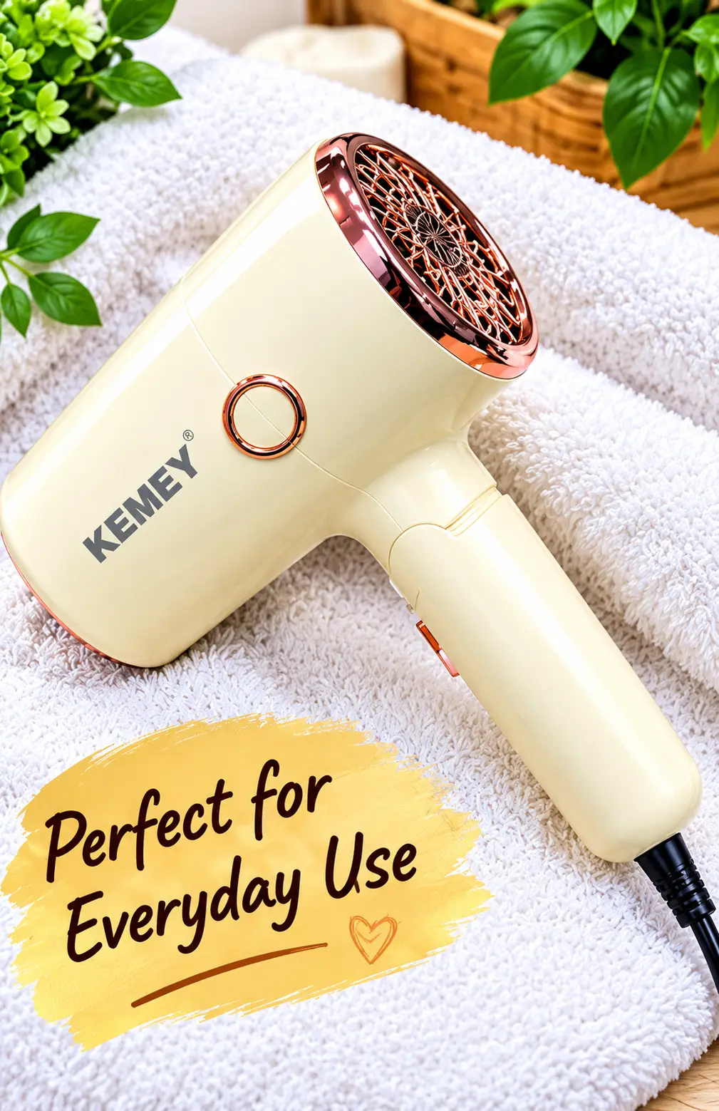 KEMEY KM-6838 Hair Dryer 1000W
