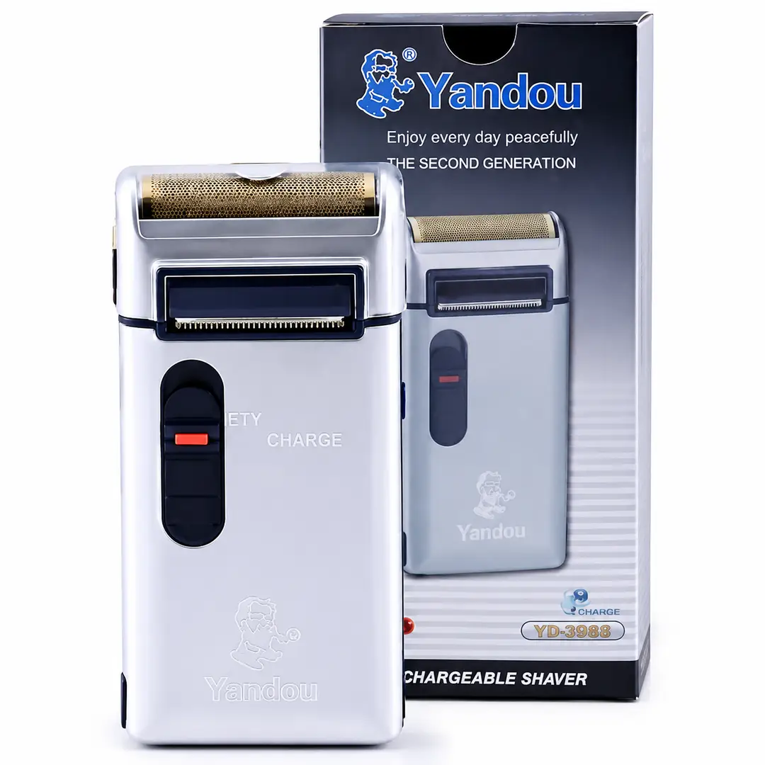 Yando Rechargeable Electric Travel Shaver – Portable Mini Beard & Face Shaving Machine for Men