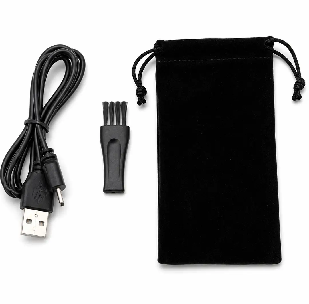 GEEMY GM-7763 Professional Rechargeable Foil Shaver with Pop-Up Trimmer & USB Charging