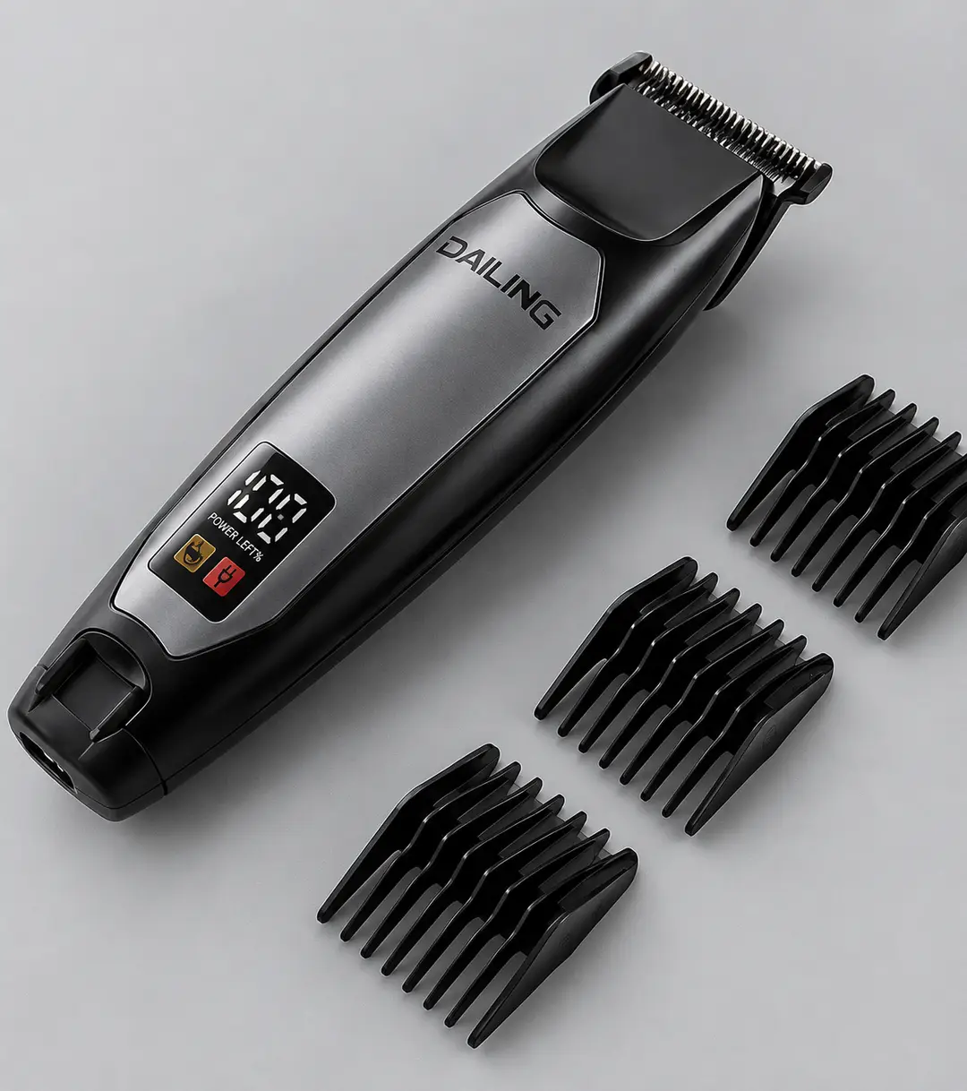 DALING DL-1838 Professional Cordless Hair Trimmer & Beard Clipper with Digital Display