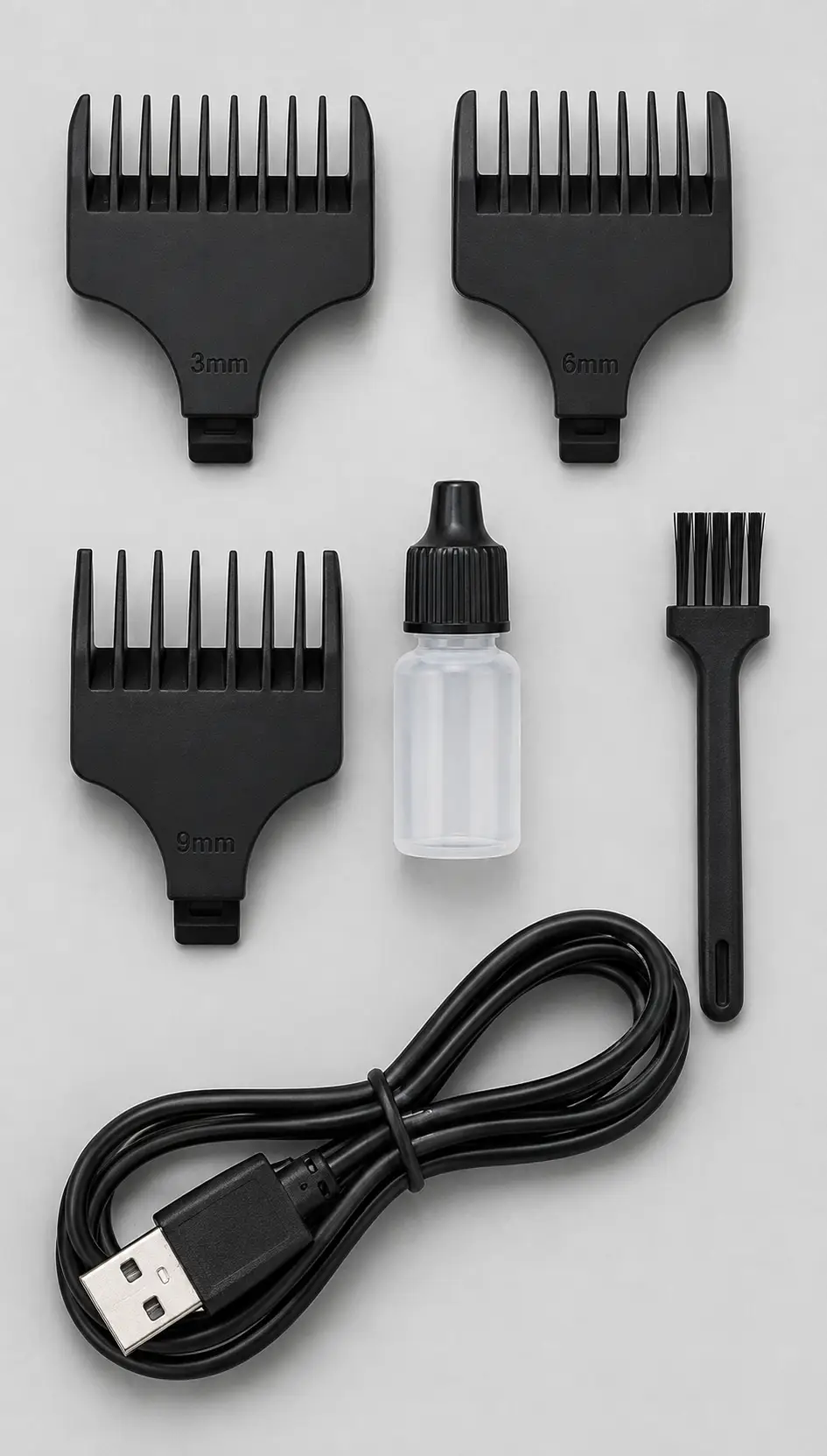 DALING DL-1637 Professional Hair Clipper – Extra Wide T-Blade, LED Display & Rechargeable Trimmer