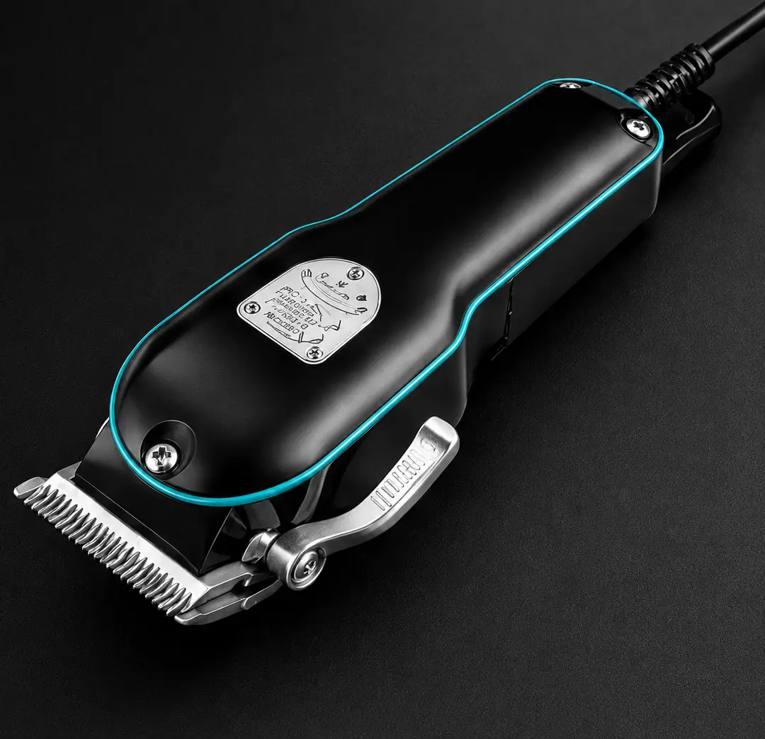 VGR V-123 Professional Hair Clipper for Men – Powerful DC Motor, Stainless Steel Blades, Taper Lever & 2M Power Cable