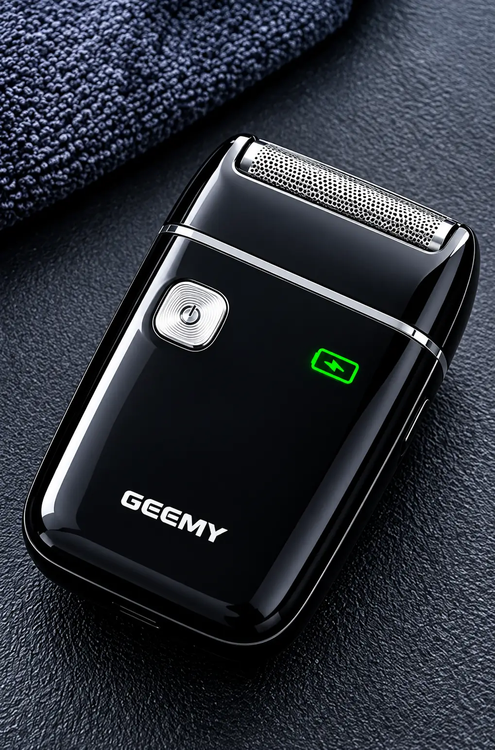 GEEMY GM-9018 Rechargeable Mini Shaver for Men – Super Close Shave, Portable Electric Razor, Compact Travel Shaver with LED Battery Display