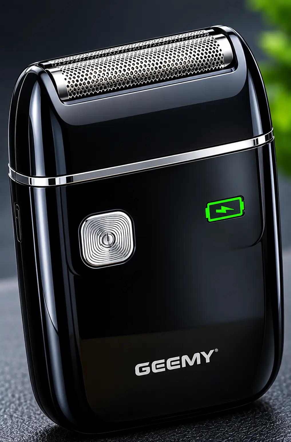 GEEMY GM-9018 Rechargeable Mini Shaver for Men – Super Close Shave, Portable Electric Razor, Compact Travel Shaver with LED Battery Display