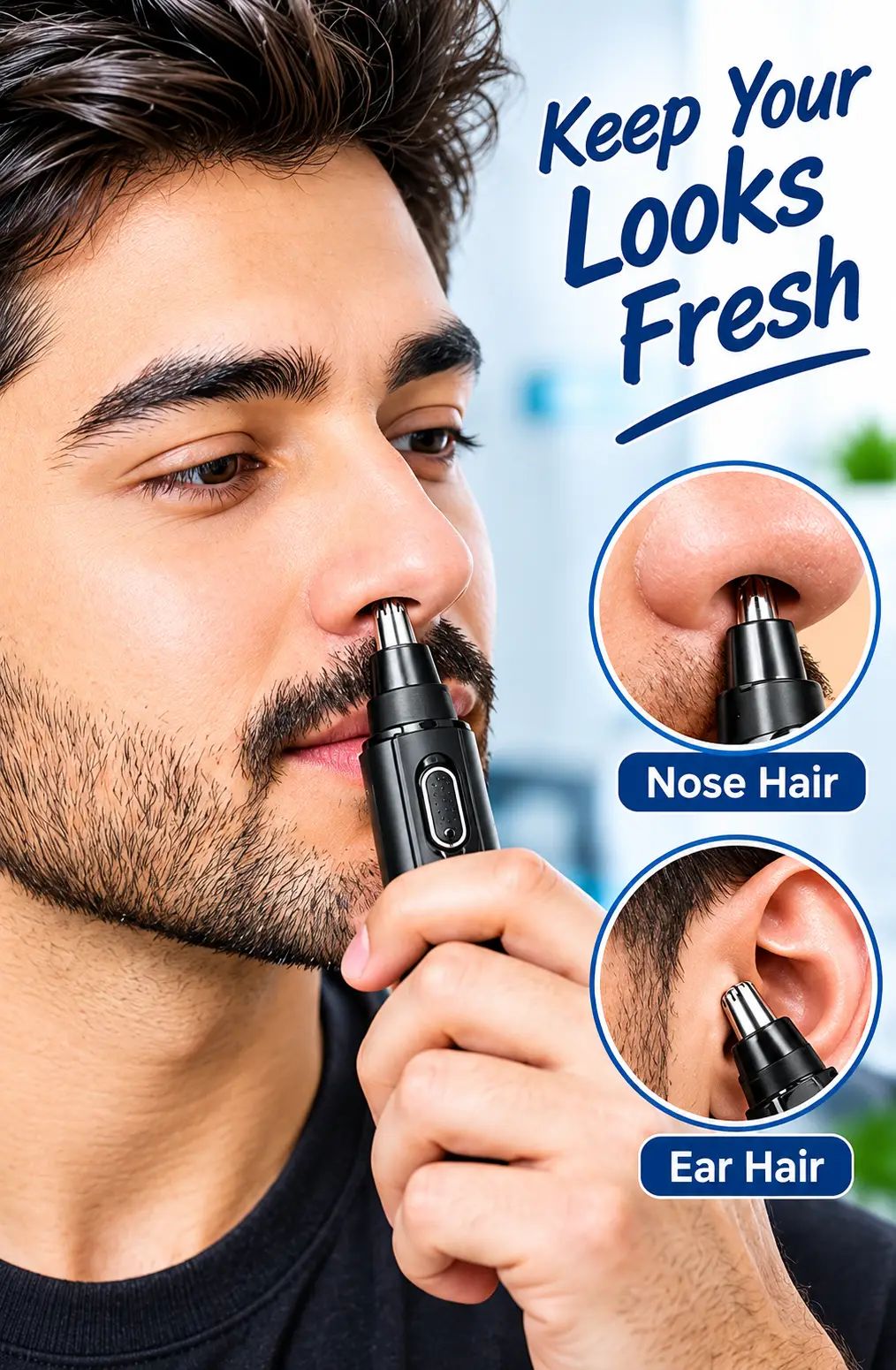DALING DL-710G Men’s Rechargeable Nose  Hair Trimmer