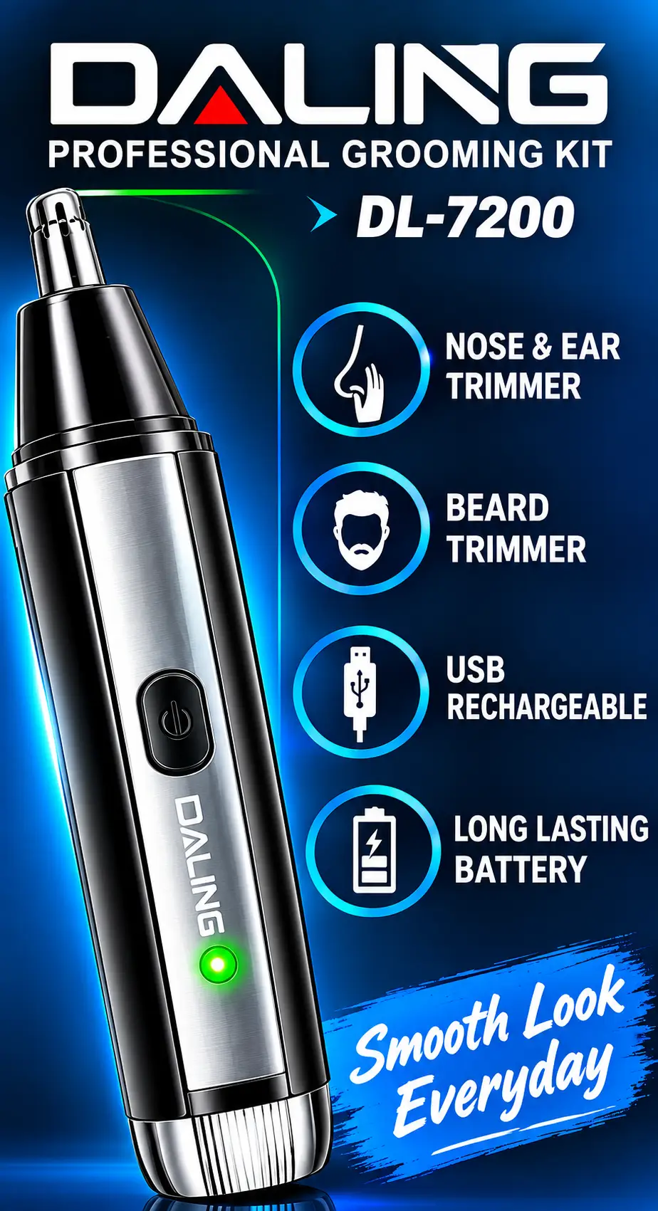 DALING DL-7200 Professional 2-in-1 Grooming Kit