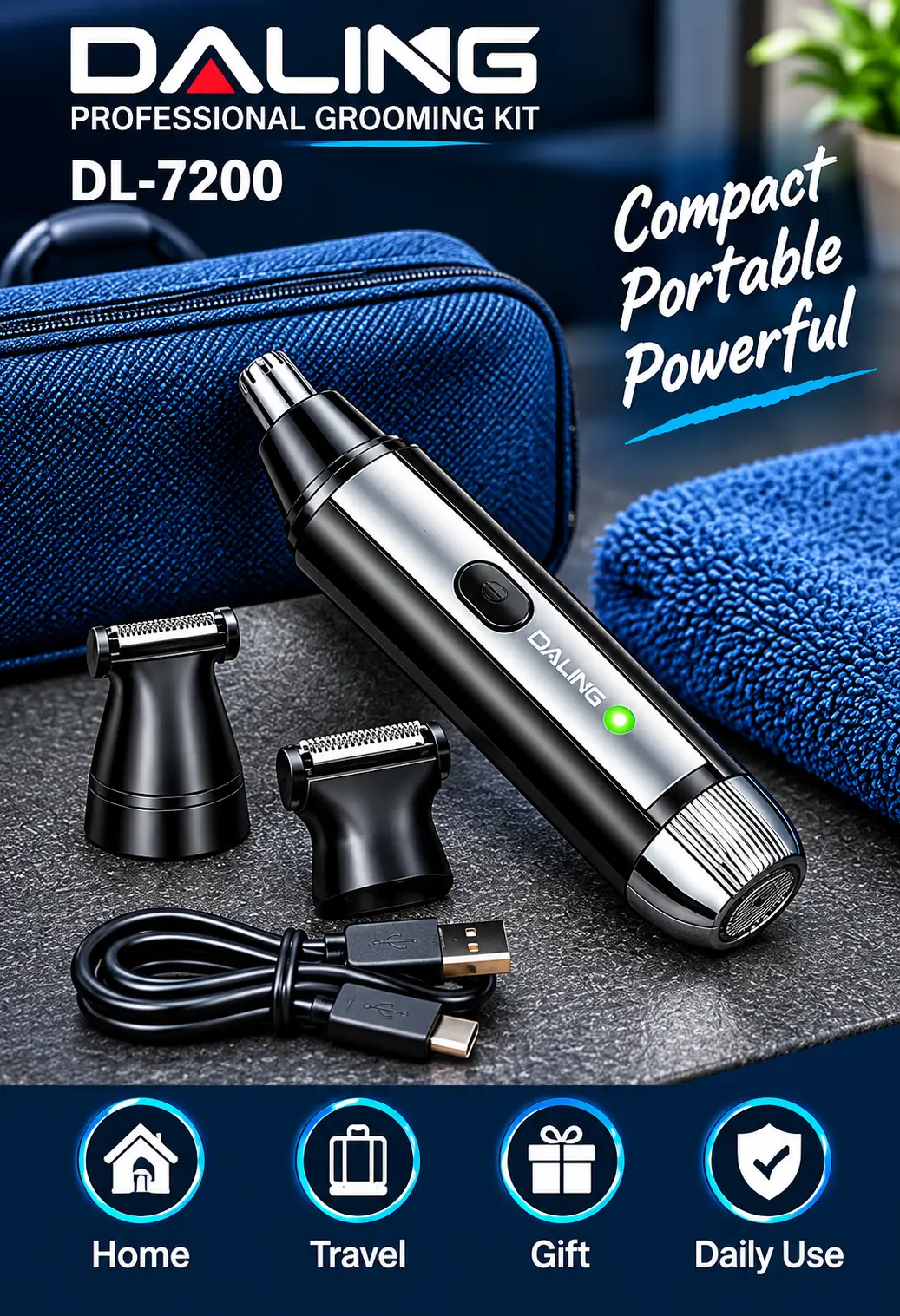 DALING DL-7200 Professional 2-in-1 Grooming Kit