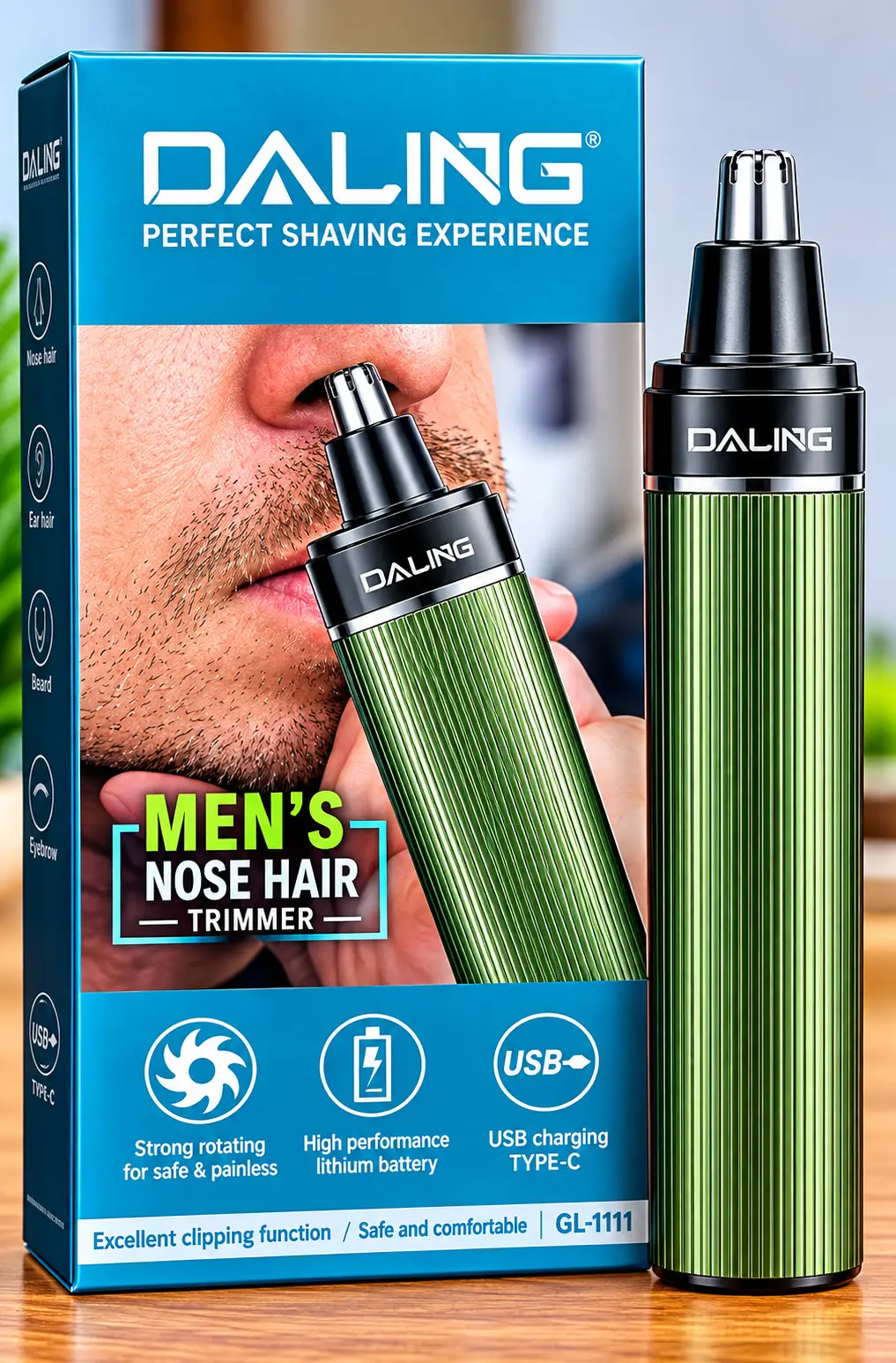 DALING DL-7111 Men’s Nose Hair Trimmer