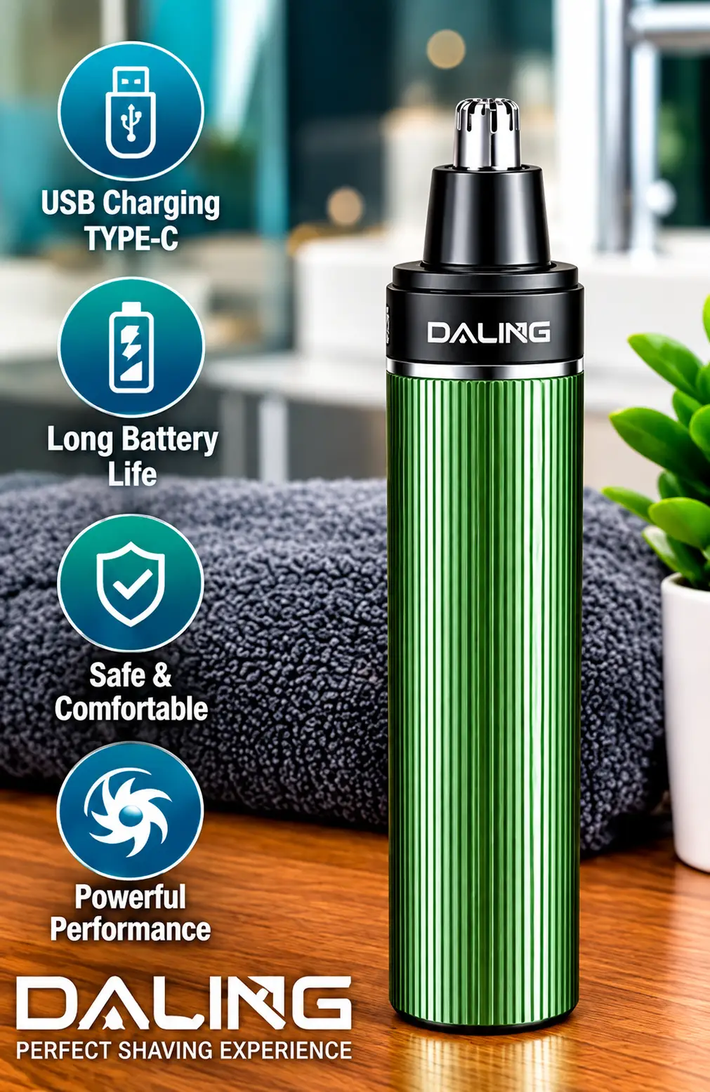 DALING DL-7111 Men’s Nose Hair Trimmer
