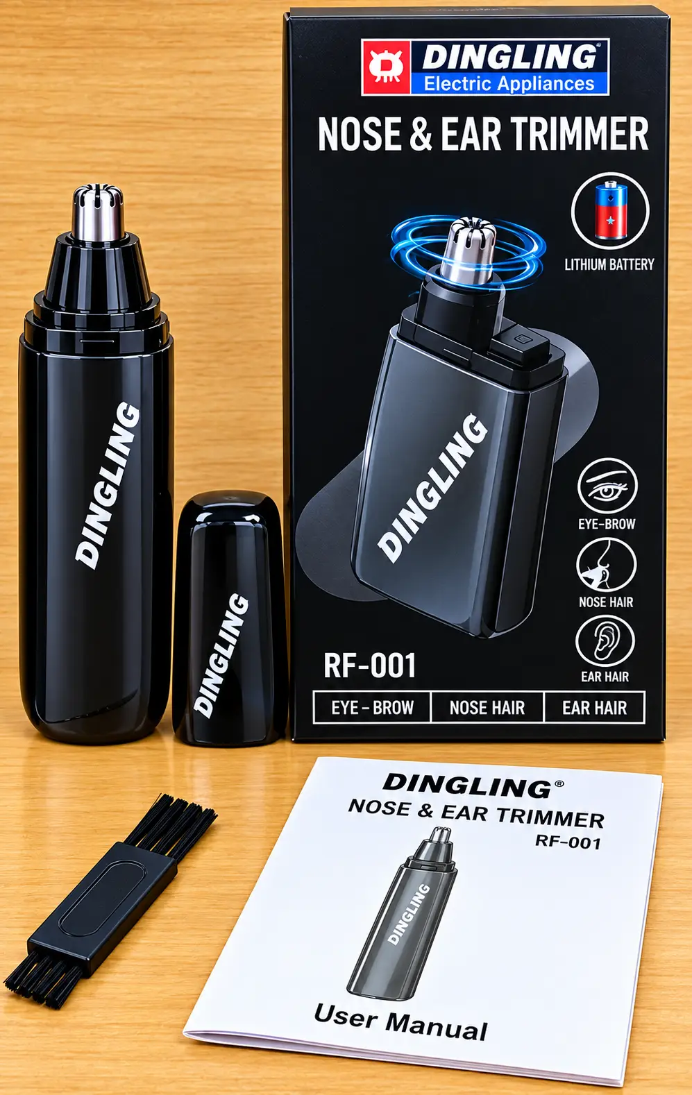 DINGLING RF-001 Professional Nose & Ear Hair Trimmer