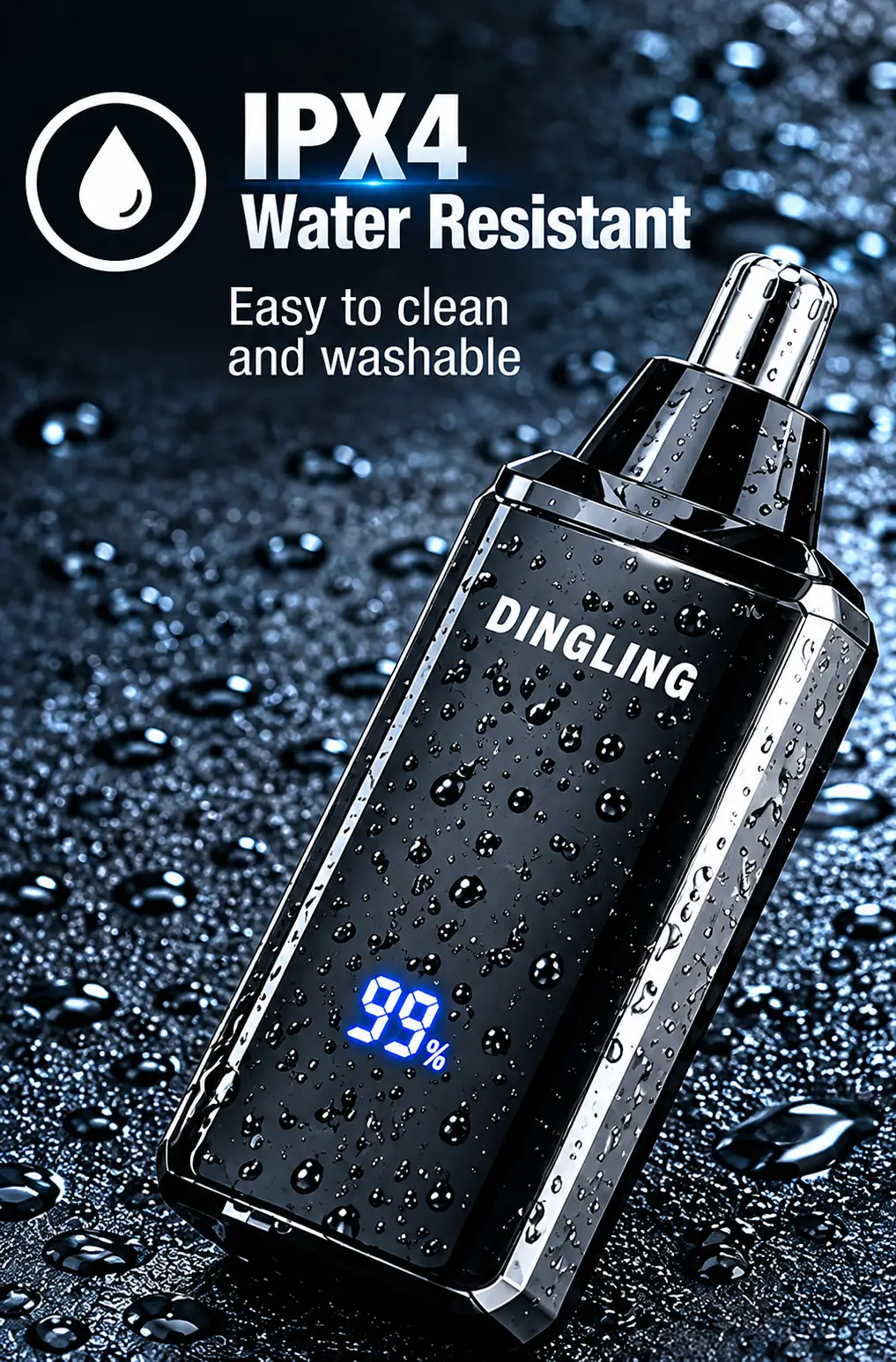 DINGLING RF-002 Nose & Ear Trimmer for Men