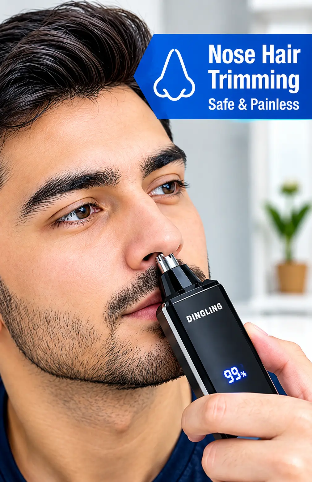DINGLING RF-002 Nose & Ear Trimmer for Men