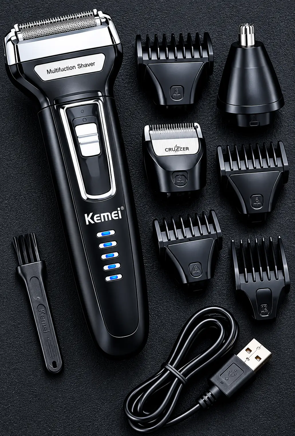 Kemei KM-6558 3-in-1 Professional Gromming kit