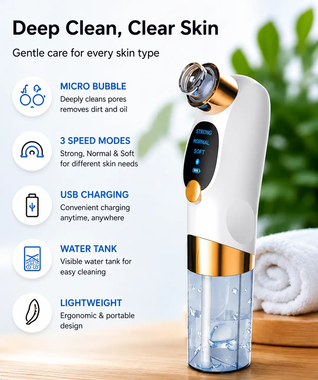 Dust-Free Blonder: A specially formulated blonder that lightens and brightens the skin, helping to even out the complexion. Black Head Remover 250 30