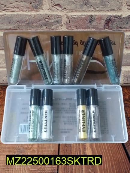 Glitter Eyeshadow Set 10 Shades for Pakistani Makeup Lovers