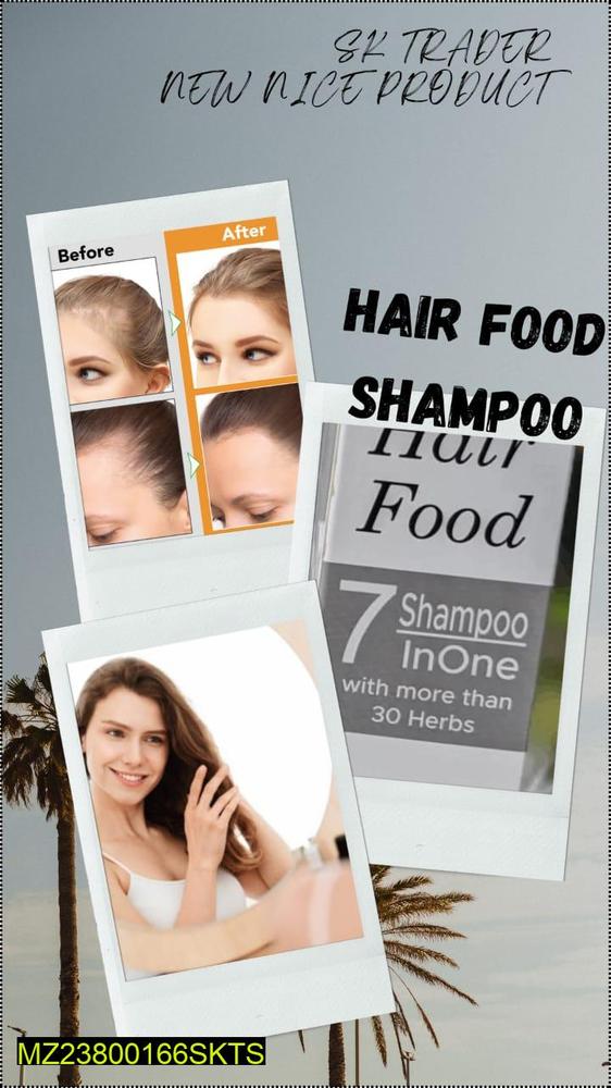 7-in-1 Hair Food Shampoo for Pakistani Women