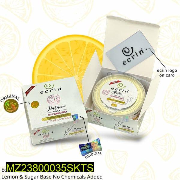 Ecrin Halawa Wax Lemon 100% Organic Smooth Hair Removal